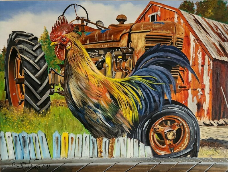 Rooster - General FIne Art by Paul Treleven