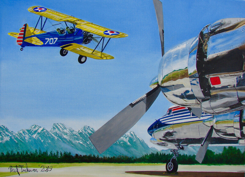 Aviation Fine Art by Paul Treleven