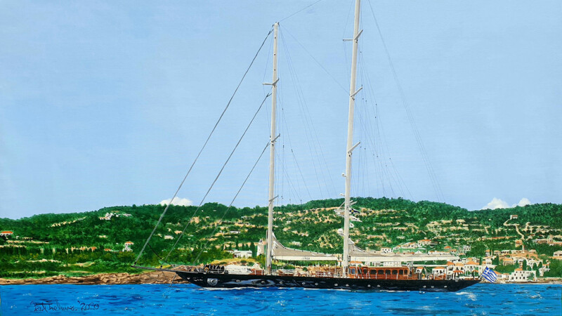 Ships Fine Art by Paul Treleven